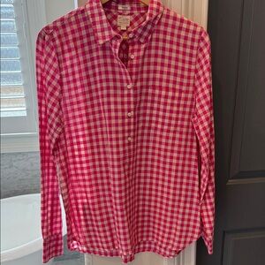 J. Crew cotton popover, size large